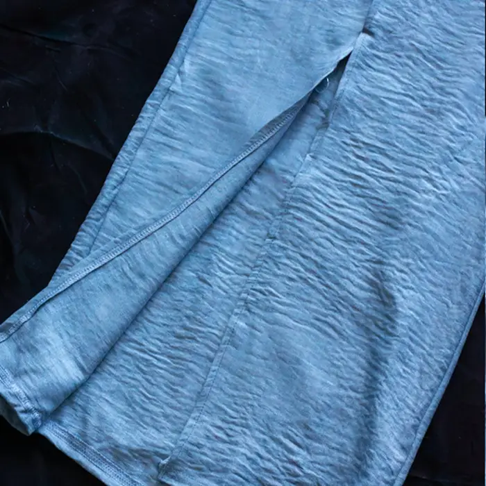 Pantalón Palazzo con Lazo y Aberturas Laterales